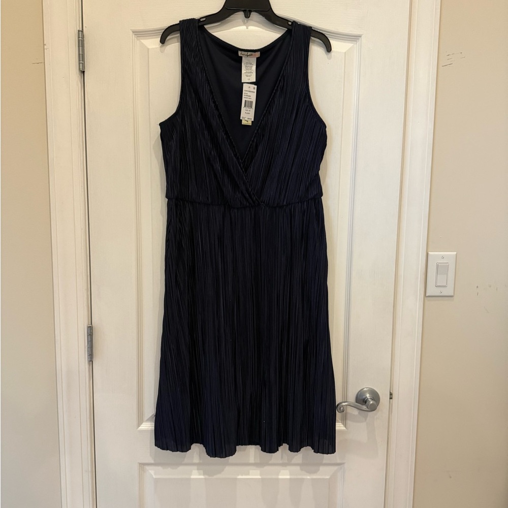 Love Squared Deep Blue Midi Dress